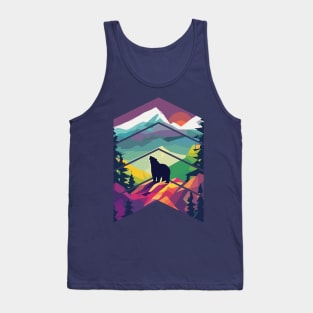 Mountain Bear Tank Top